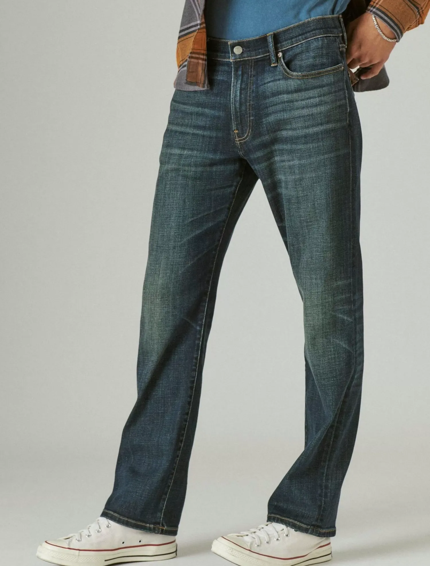 Lucky Brand 363 vintage straight coolmax stretch jean fayette*MEN|JEANS Jeans|Straight
