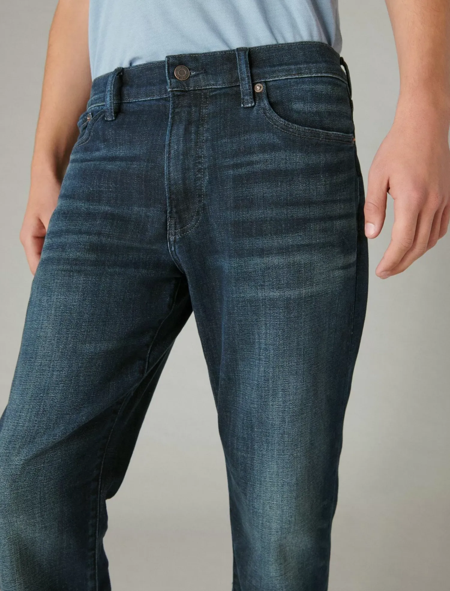 Lucky Brand 363 vintage straight coolmax stretch jean huron*MEN|JEANS Jeans|Straight