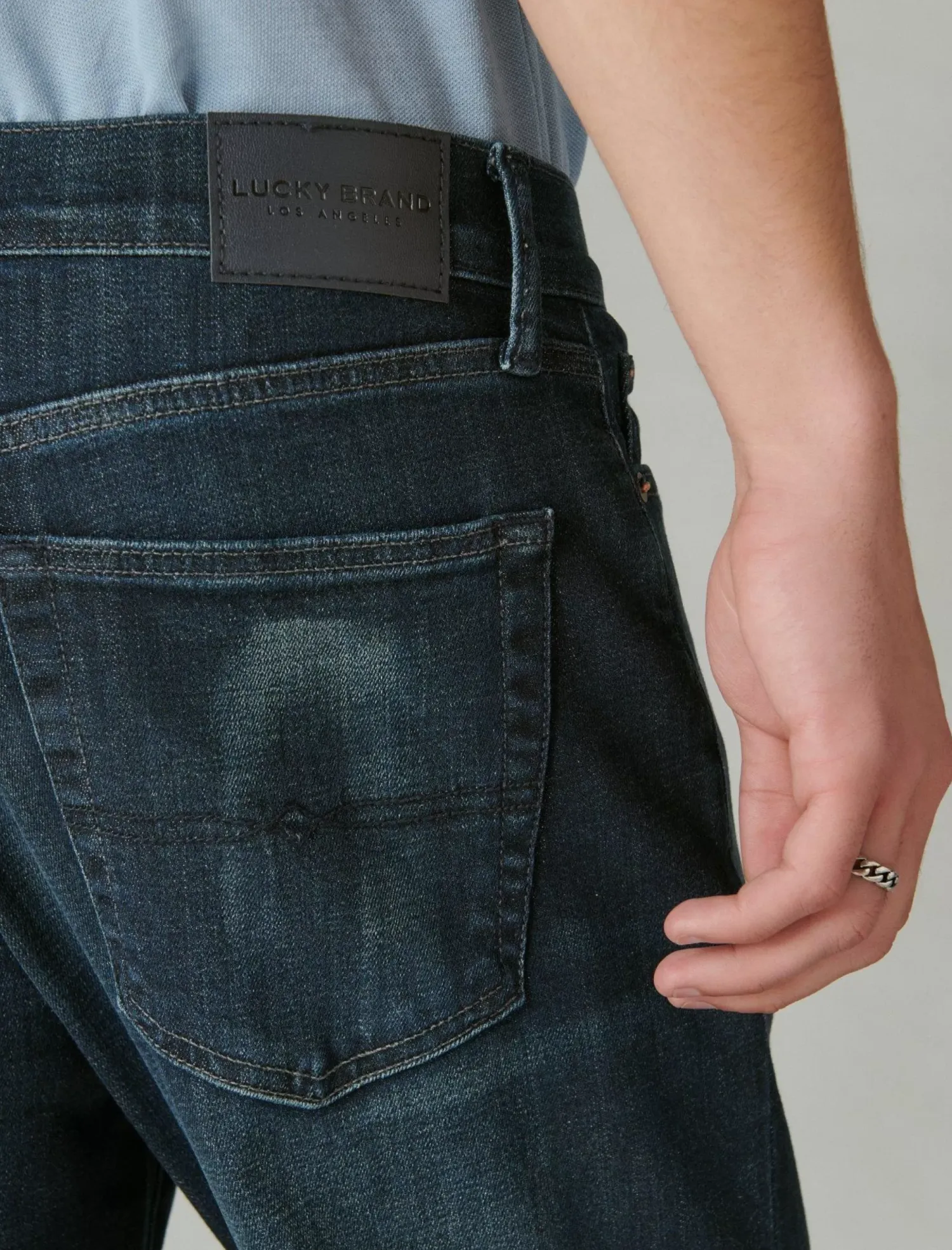 Lucky Brand 363 vintage straight coolmax stretch jean huron*MEN|JEANS Jeans|Straight