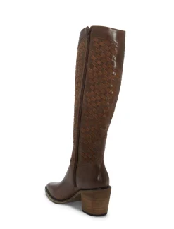 Lucky Brand abeny cut-out knee-high boot dark brown*WOMEN Shoes
