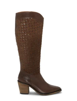 Lucky Brand abeny cut-out knee-high boot dark brown*WOMEN Shoes