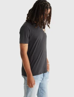 Lucky Brand aces over eights tee jet black*MEN Graphic Tees