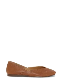 Lucky Brand alba leather flat light brown*WOMEN Shoes