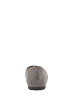 Lucky Brand alba leather flat light grey*WOMEN Shoes