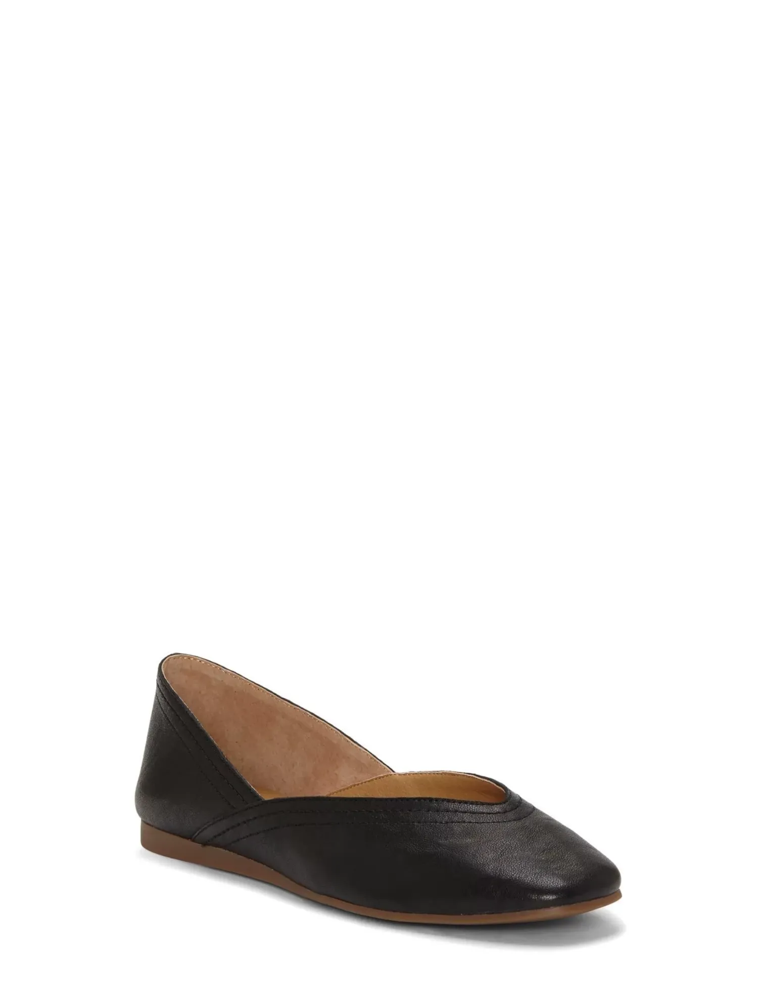 Lucky Brand alba leather flat black*WOMEN Shoes