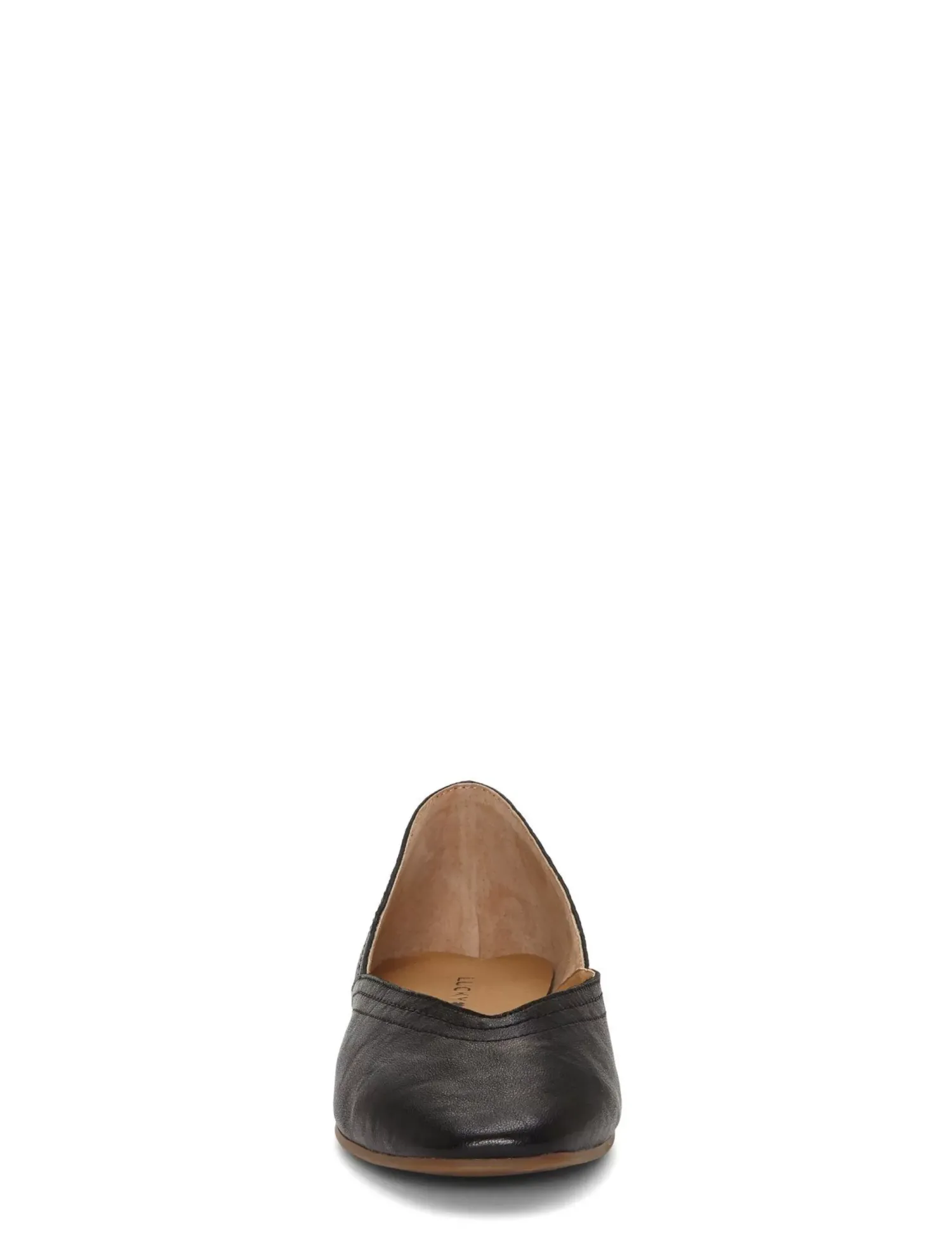 Lucky Brand alba leather flat black*WOMEN Shoes