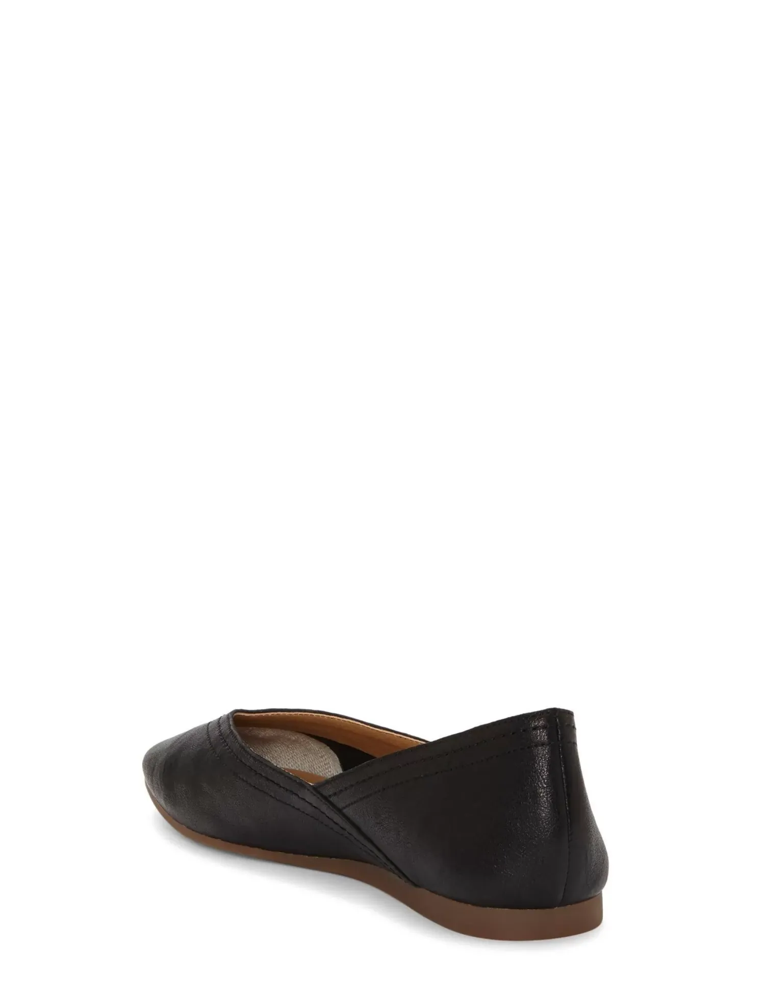 Lucky Brand alba leather flat black*WOMEN Shoes