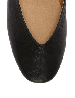 Lucky Brand alba leather flat black*WOMEN Shoes