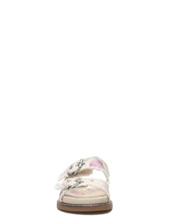 Lucky Brand alffie denim slide medium light beige*WOMEN Shoes
