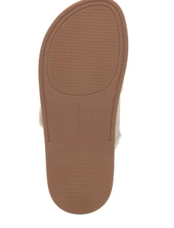 Lucky Brand alffie denim slide medium light beige*WOMEN Shoes