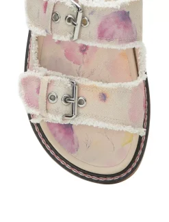 Lucky Brand alffie denim slide medium light beige*WOMEN Shoes