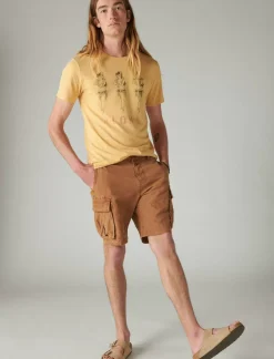 Lucky Brand aloha pinup tee rattan*MEN Graphic Tees