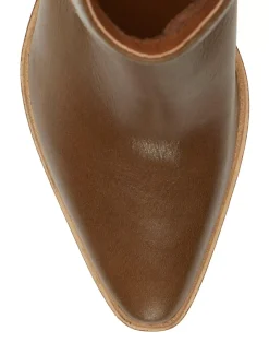 Lucky Brand aryleis western bootie camel*WOMEN Shoes