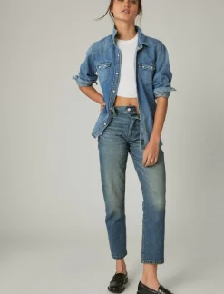 Lucky Brand authentic heritage shirt american dream*WOMEN Blouses