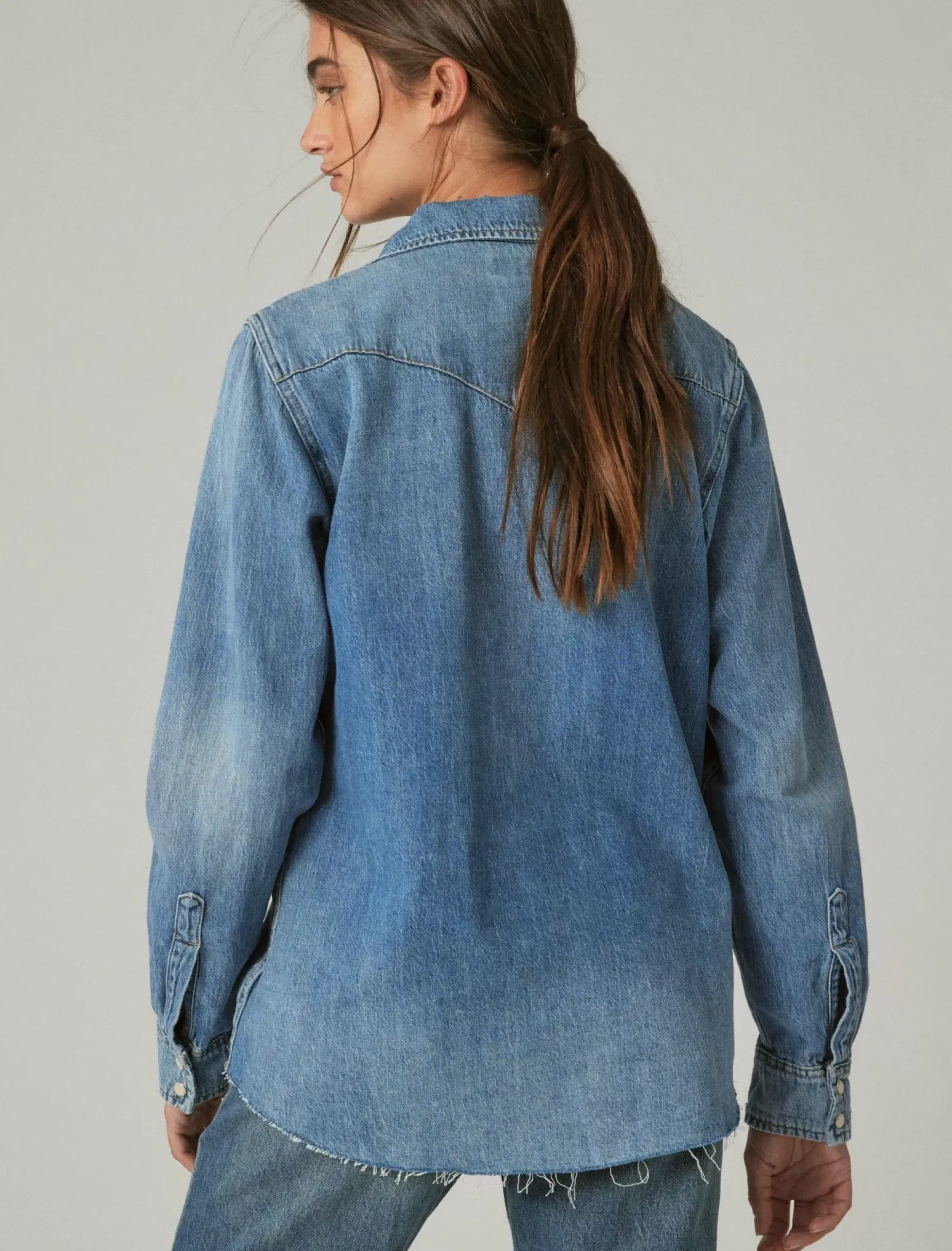 Lucky Brand authentic heritage shirt american dream*WOMEN Blouses