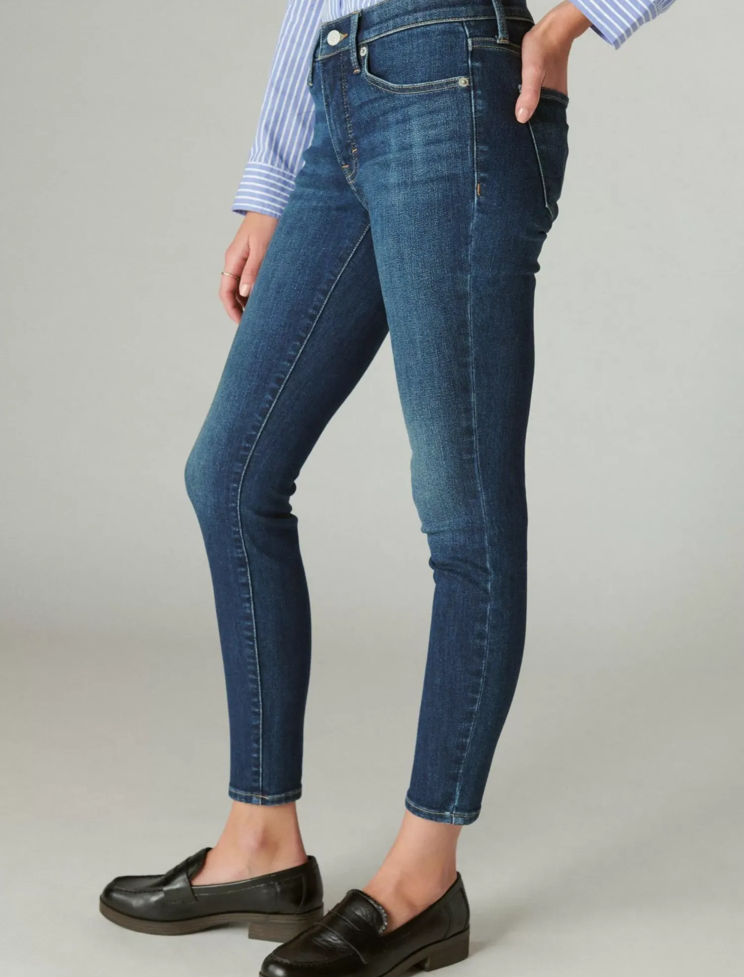 Lucky Brand ava mid rise skinny high peak*WOMEN|JEANS Jeans|Skinny