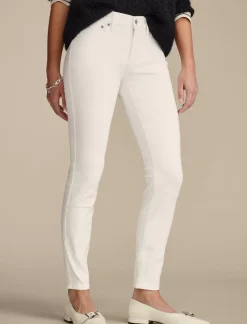 Lucky Brand ava mid rise skinny bright white*WOMEN|JEANS Jeans|Skinny