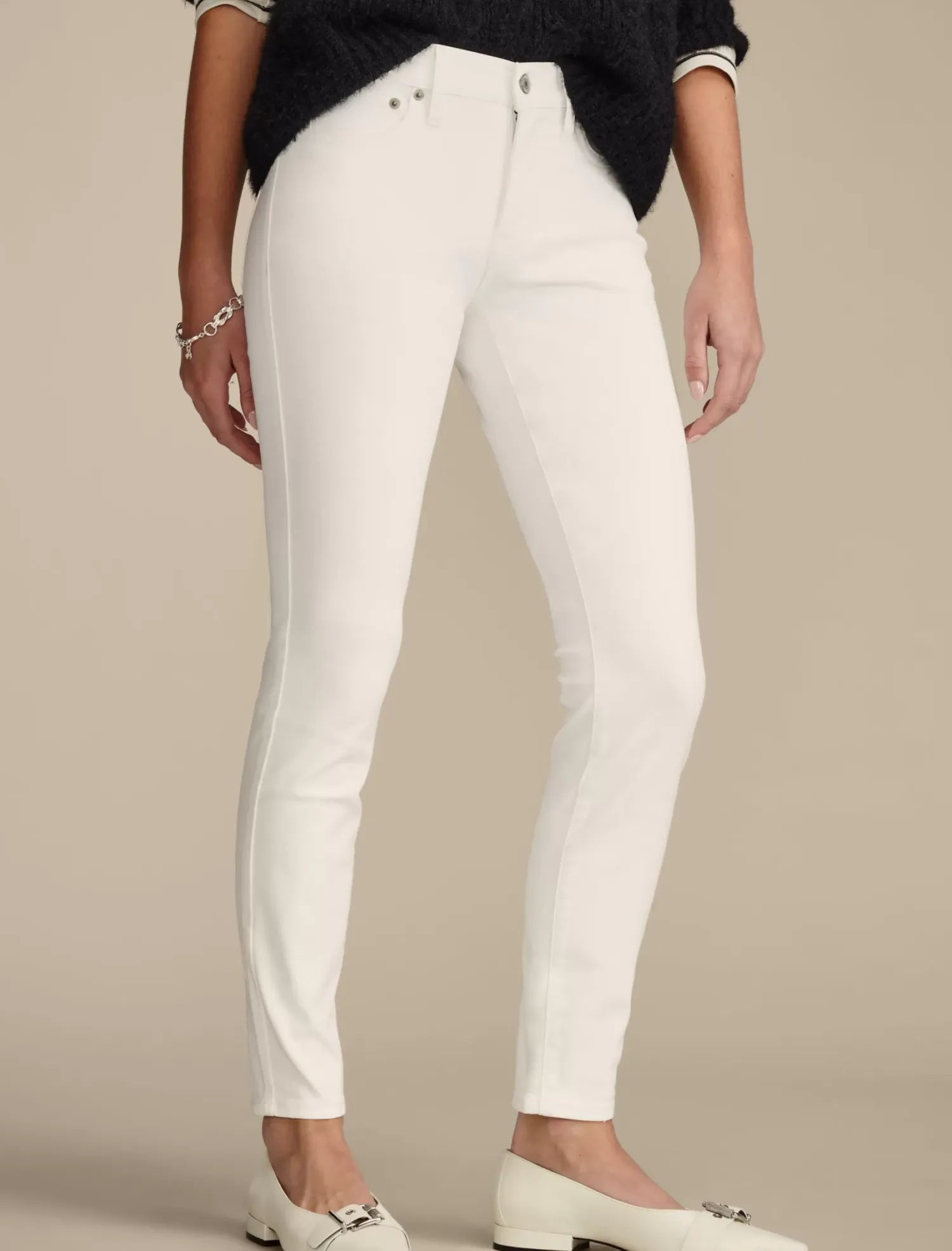 Lucky Brand ava mid rise skinny bright white*WOMEN|JEANS Jeans|Skinny