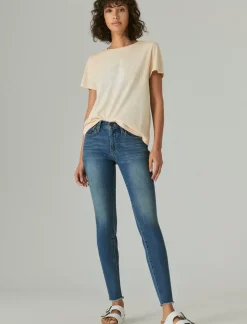 Lucky Brand ava skinny englehurst fray*WOMEN|JEANS Jeans|Skinny