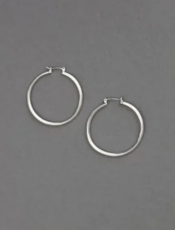 Lucky Brand basic hoop earrings silver*WOMEN Jewelry