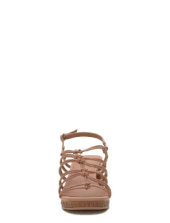 Lucky Brand bassie strappy block heel light brown*WOMEN Shoes