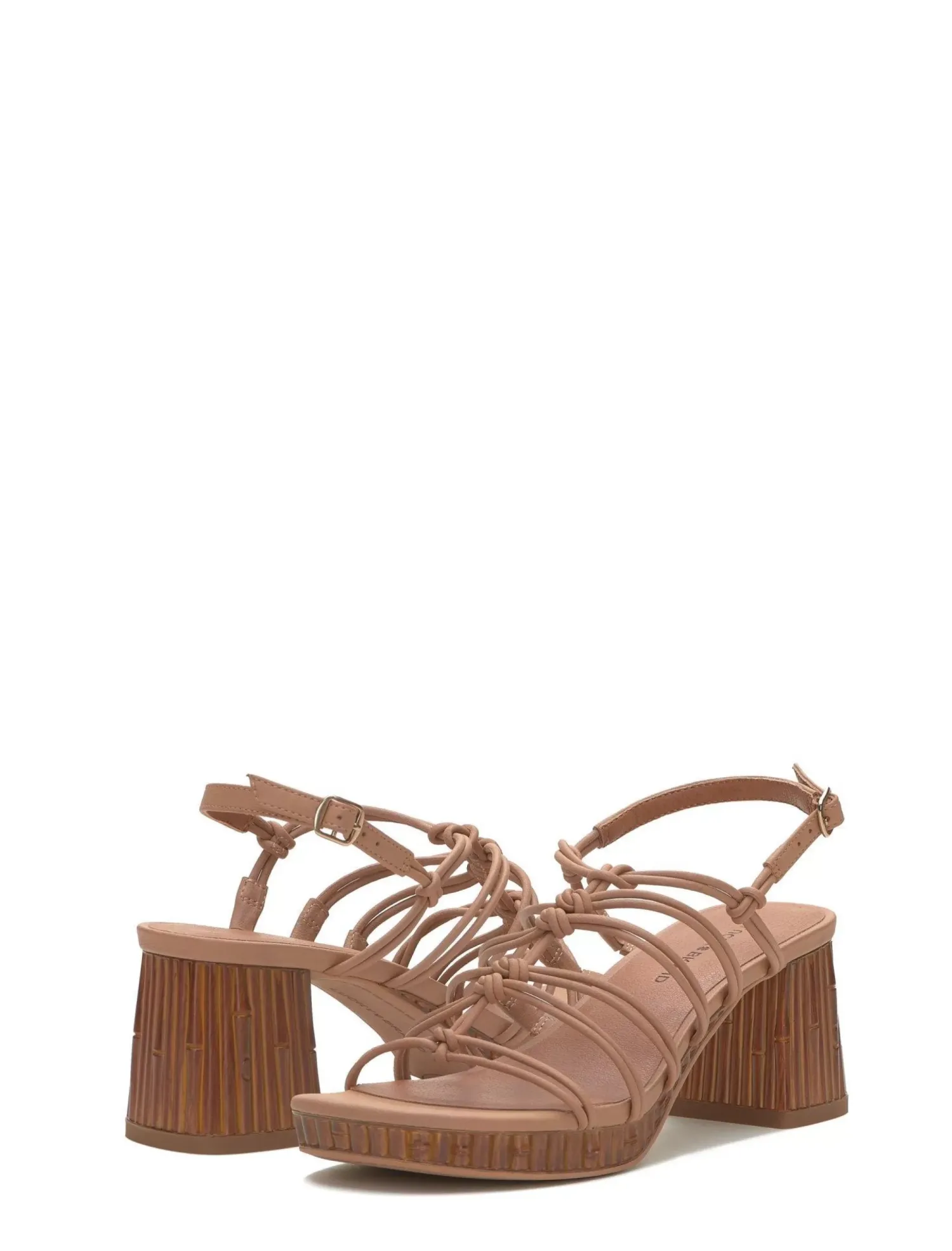 Lucky Brand bassie strappy block heel light brown*WOMEN Shoes