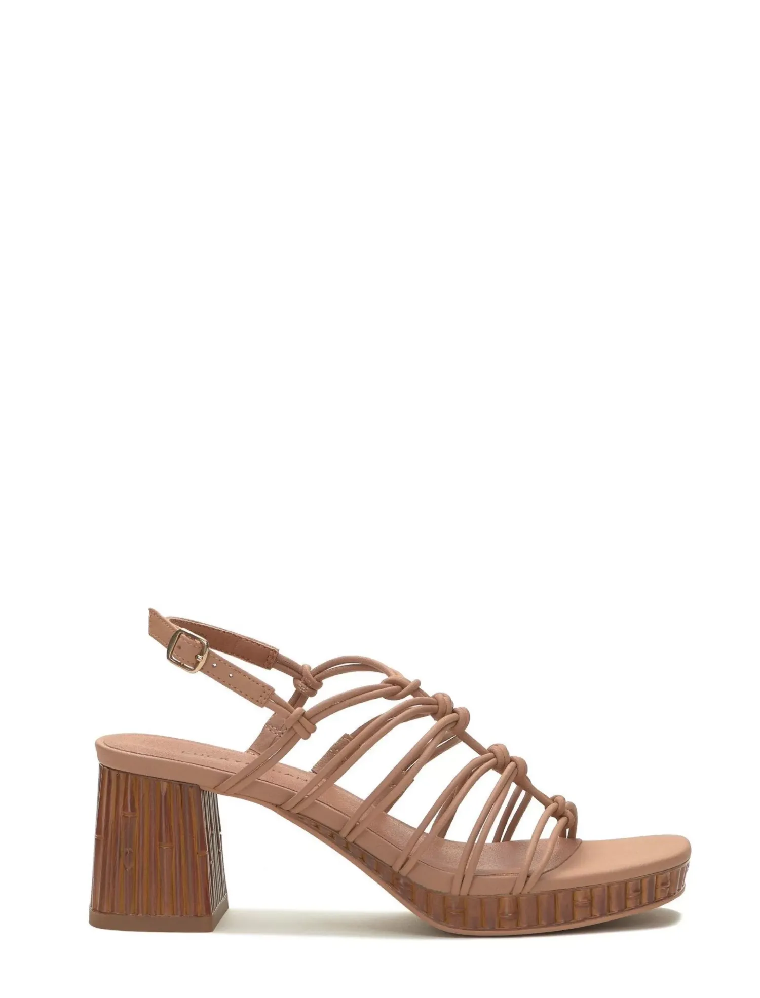 Lucky Brand bassie strappy block heel light brown*WOMEN Shoes