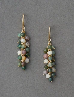 Lucky Brand beaded drop earring gold*WOMEN Jewelry