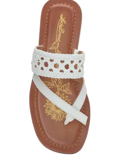 Lucky Brand beckery woven sandal open white/natural*WOMEN Shoes
