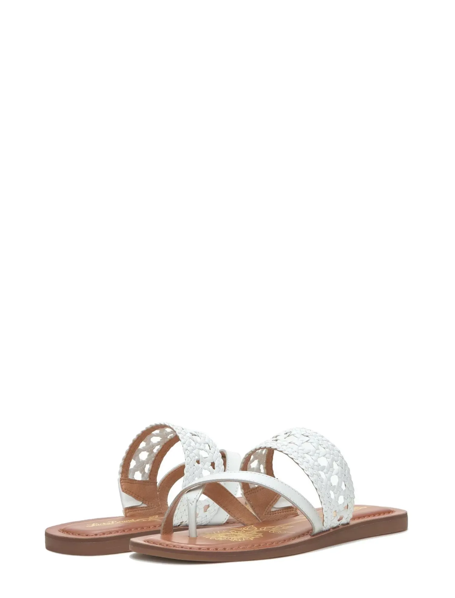 Lucky Brand beckery woven sandal open white/natural*WOMEN Shoes
