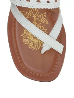 Lucky Brand beckery woven sandal open white/natural*WOMEN Shoes