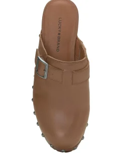 Lucky Brand belvy studded clog medium dark beige*WOMEN Shoes