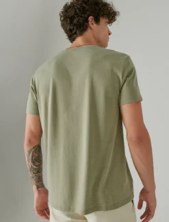 Lucky Brand best buds juice oil green*MEN Graphic Tees