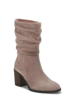 Lucky Brand bitsie ruched boot camel*WOMEN Shoes