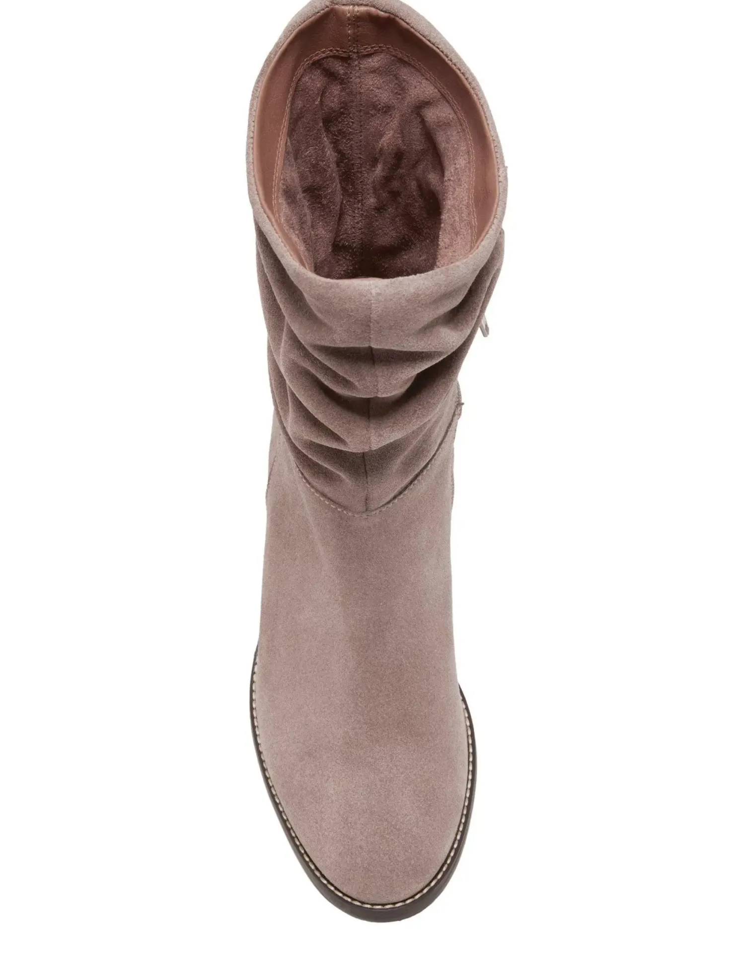 Lucky Brand bitsie ruched boot camel*WOMEN Shoes