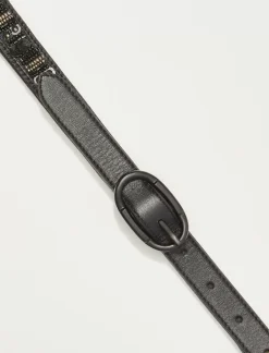Lucky Brand multi beaded belt black*WOMEN Belts