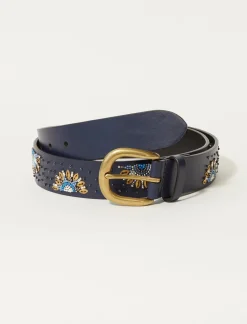 Lucky Brand blue sunrise beaded belt multi*WOMEN Belts