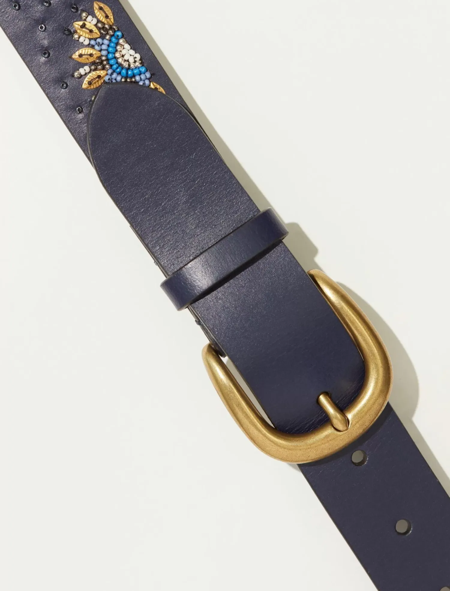 Lucky Brand blue sunrise beaded belt multi*WOMEN Belts