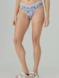 Lucky Brand border printed bottom multi*WOMEN Swim