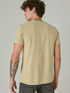Lucky Brand bowie photo pale khaki*MEN Graphic Tees