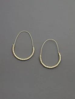 Lucky Brand braided hoop earring gold*WOMEN Jewelry