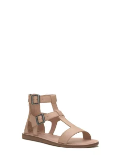 Lucky Brand brelin buckle sandal open beige/khaki*WOMEN Shoes