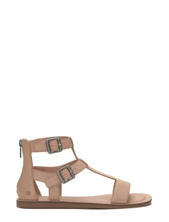 Lucky Brand brelin buckle sandal open beige/khaki*WOMEN Shoes