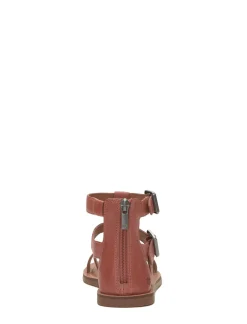 Lucky Brand brelin buckle sandal menium light red*WOMEN Shoes