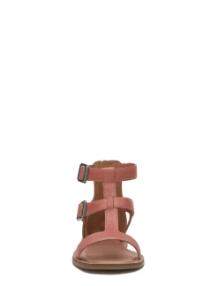 Lucky Brand brelin buckle sandal menium light red*WOMEN Shoes