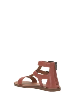 Lucky Brand brelin buckle sandal menium light red*WOMEN Shoes