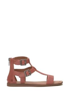 Lucky Brand brelin buckle sandal menium light red*WOMEN Shoes