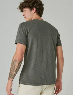 Lucky Brand broken wings records tee raven*MEN Graphic Tees