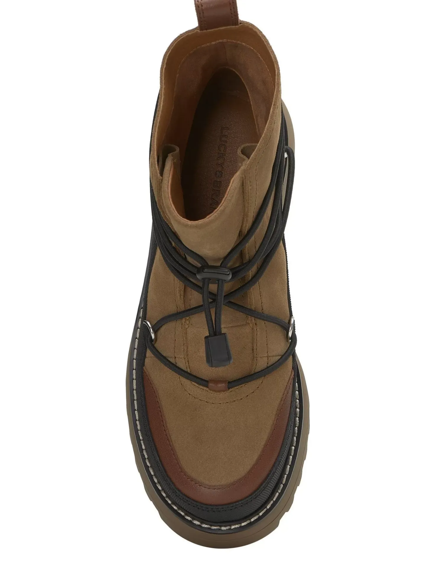 Lucky Brand caelia casual bootie medium brown*WOMEN Shoes