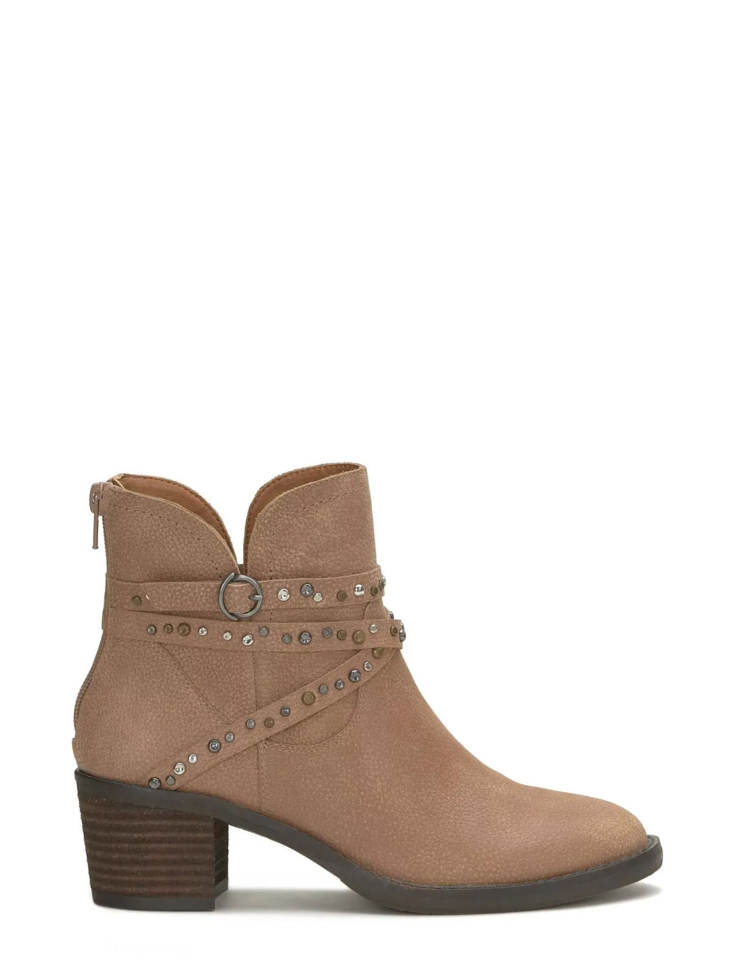 Lucky Brand callam studded strap bootie medium dark beige*WOMEN Shoes